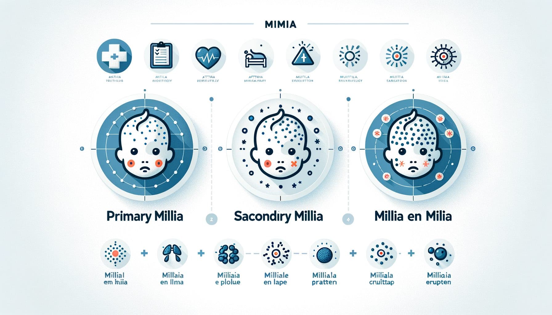 Tipos de Milia y Quiénes las Presentan