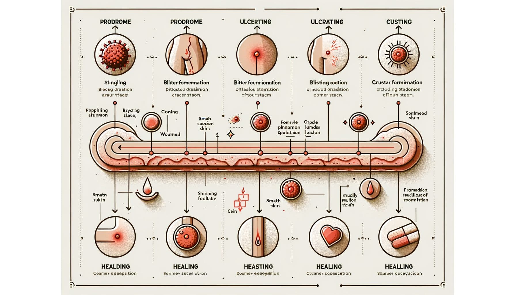 Síntomas: Desde Brotes Primarios hasta Recaídas