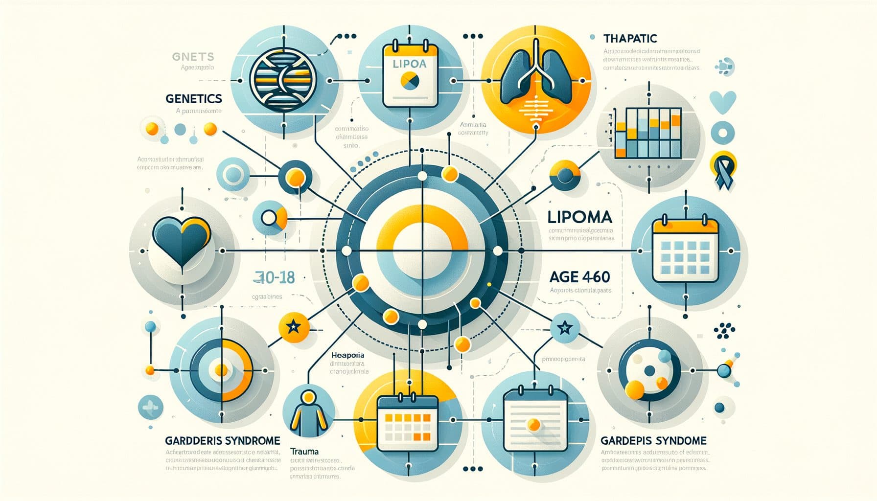 ¿Qué causa los lipomas?