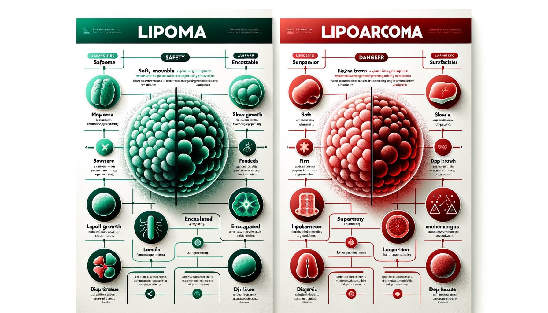 Lipoma vs. Liposarcoma: Cuándo un bulto graso es peligroso