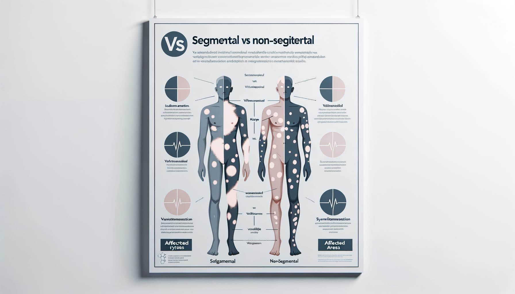 Tipos de Vitiligo: Segmentario vs. No Segmentario